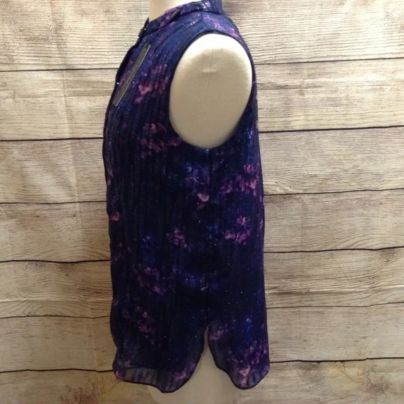 T Tahari Sleeveless Blouse Size Small NWT - Picture 5 of 7